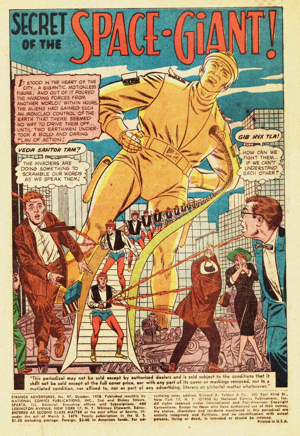 Read online Strange Adventures (1950) comic -  Issue #97 - 3