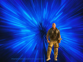 Dwayne Johnson Wallpapers The Rock Desert Clothing in Blue Vortex Space desktop wallpaper