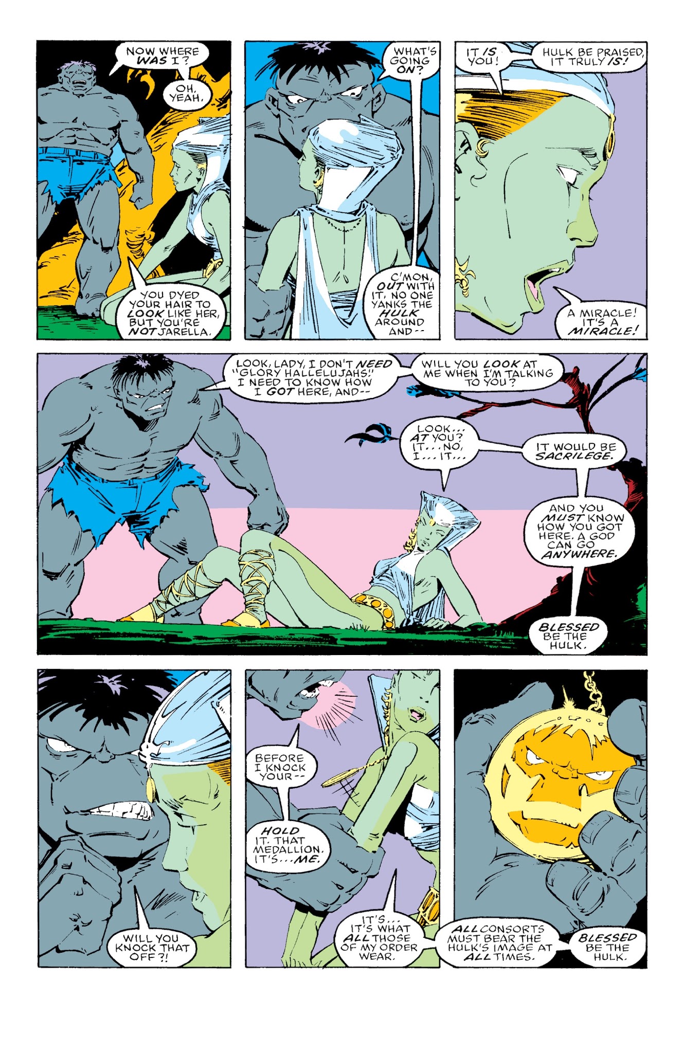 Read online Hulk Visionaries: Peter David comic -  Issue # TPB 3 - 112