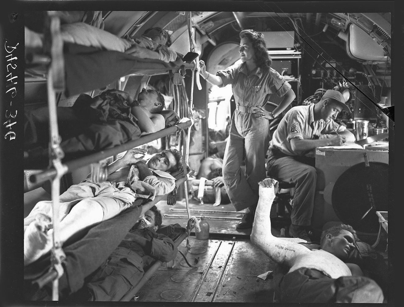 ATOMICANNIHILATION 1951 C54 medical transport