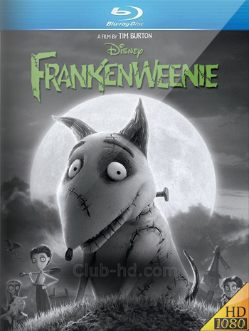 Frankenweenie (2012) 1080p BDRip Dual Latino-Inglés [Subt. Esp-Ing] (Animation)