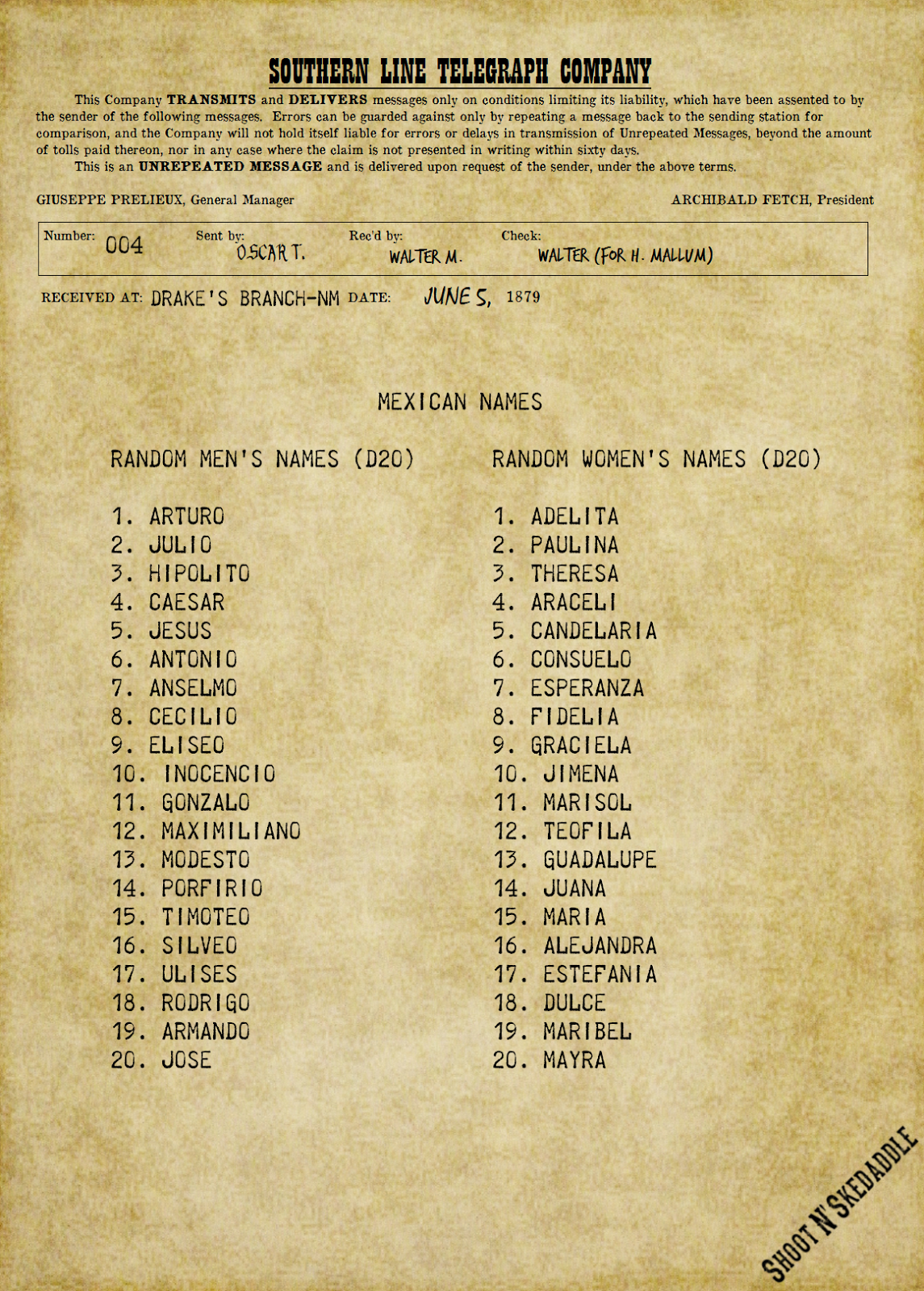 Randomized Names Of The Old West and More soon randomized-names-of-the-old-west-and-more-soon