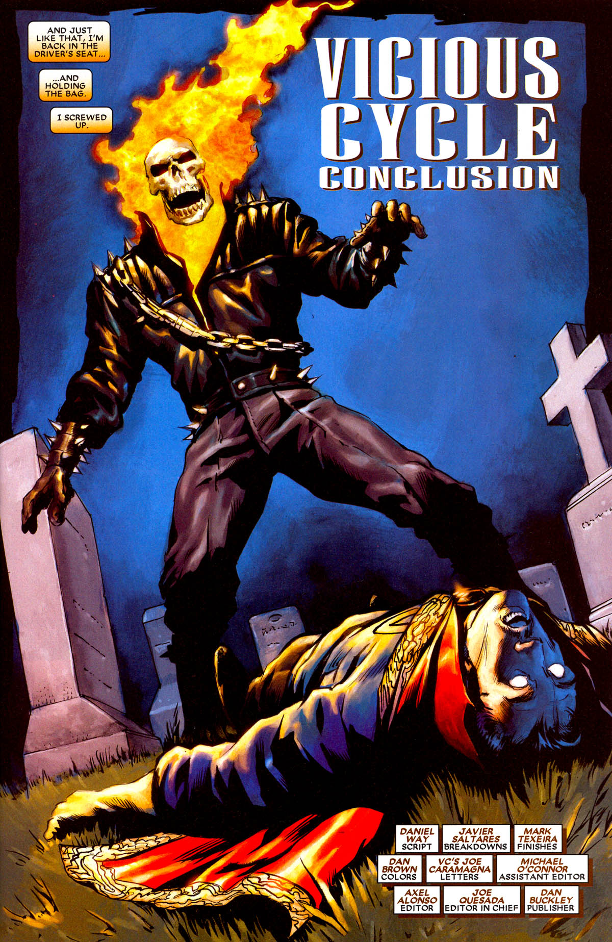 Read online Ghost Rider (2006) comic -  Issue #4 - 5