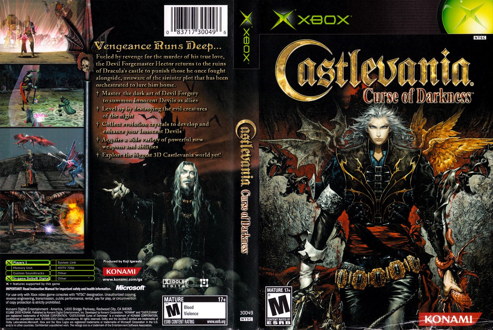 Xbox Game Review Castlevania Curse Of Darkness xbox m0dz Xbox Game Review Castlevania Curse Of Darkness xbox m0dz