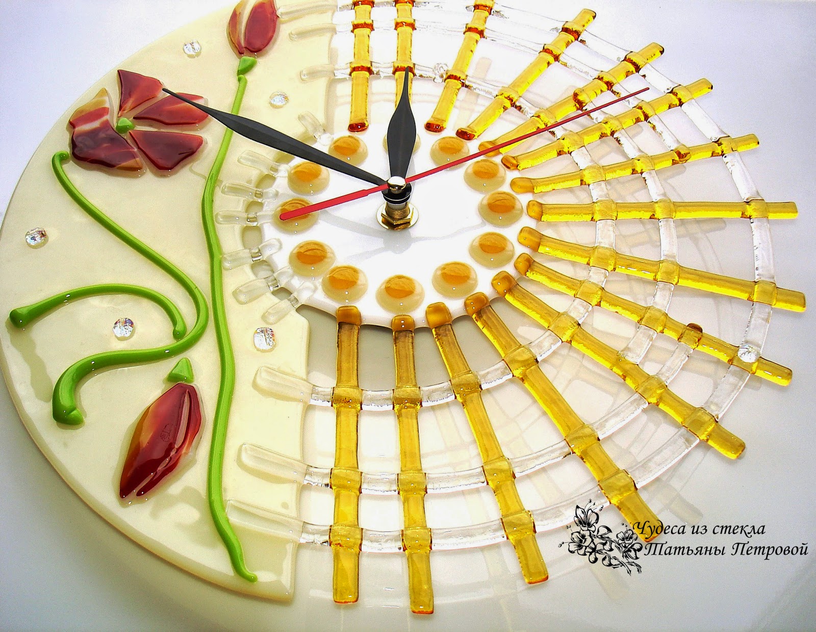 Авторское стекло Татьяны Петровой фьюзинг лэмпворк тиффани: настенные ...