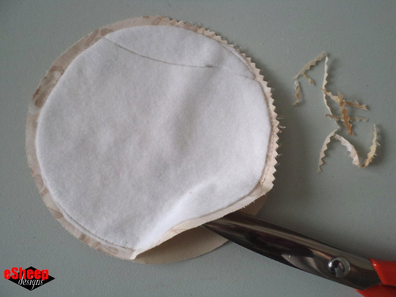 eSheep Designs Scrap Busting Quick & Easy Fabric Fortune Cookies