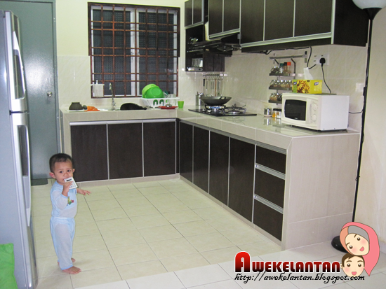 Aku Awek Kelantan Projek Kabinet Dapur Part 2