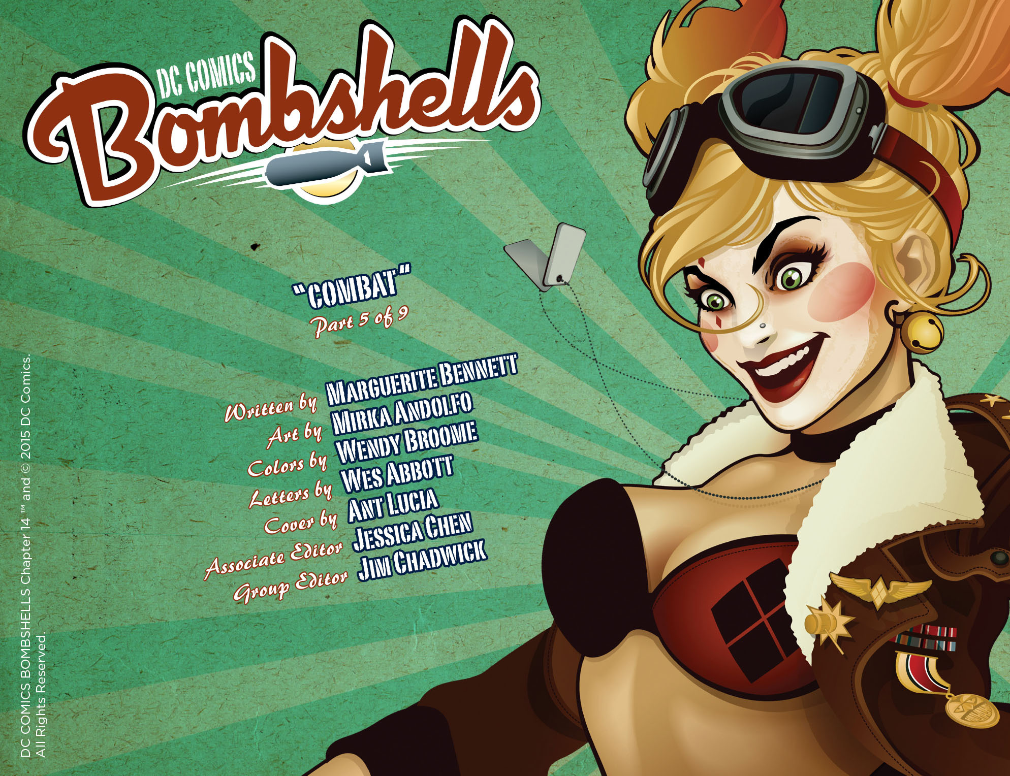 Read online DC Comics: Bombshells comic -  Issue #14 - 2