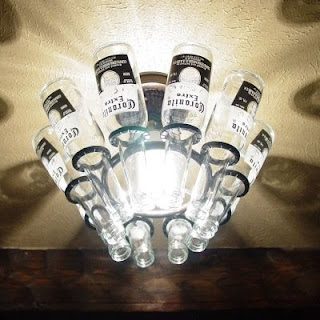  lámpara botella