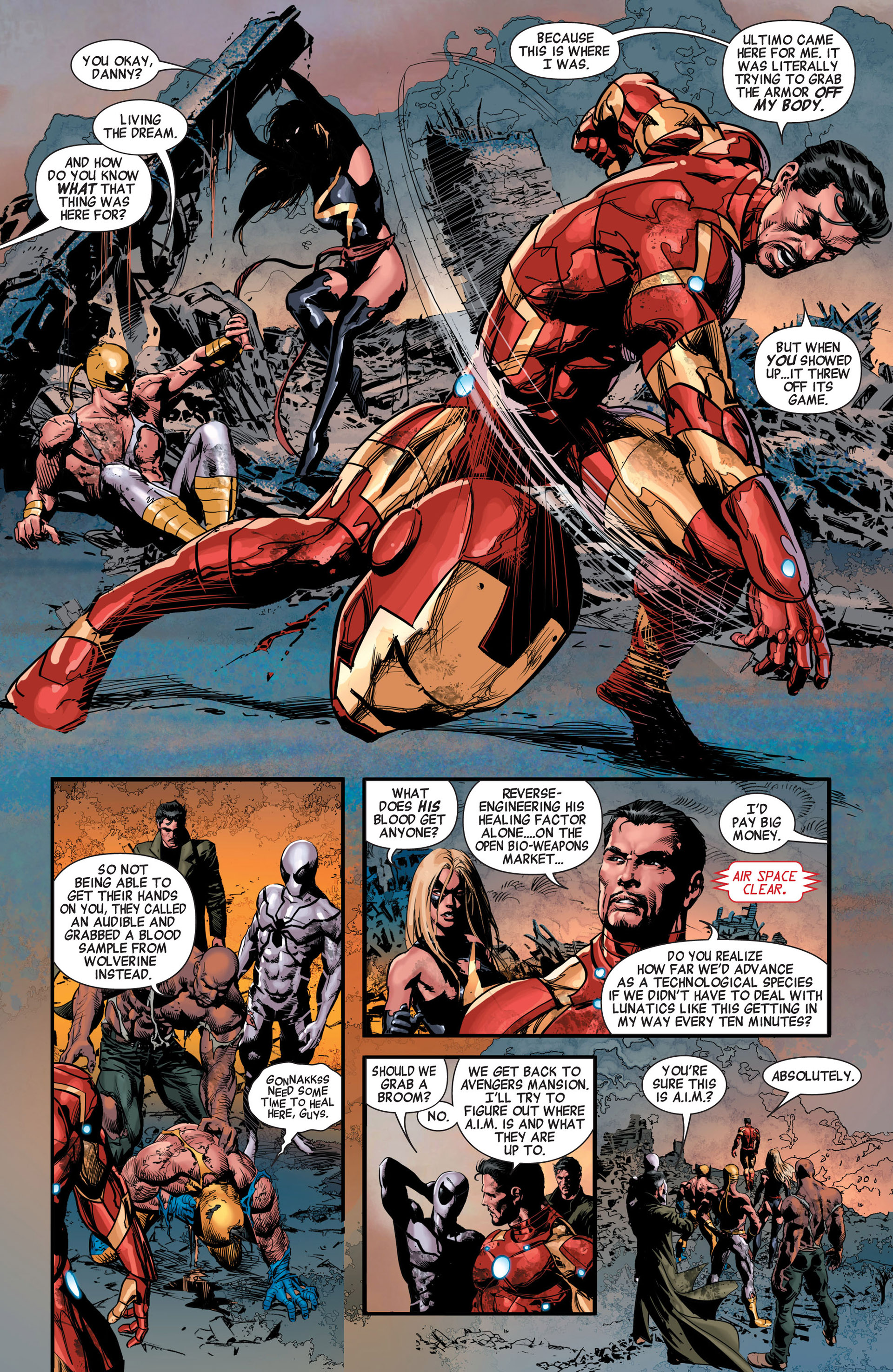 Read online New Avengers (2010) comic -  Issue #19 - 8