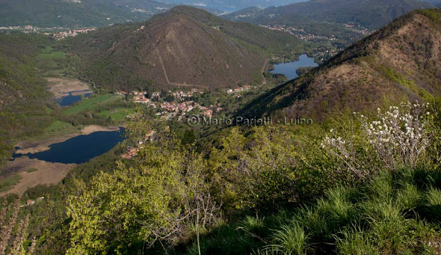 Il panorama dalla vetta del Poncione di Ganna Il panorama dalla vetta del Poncione di Ganna