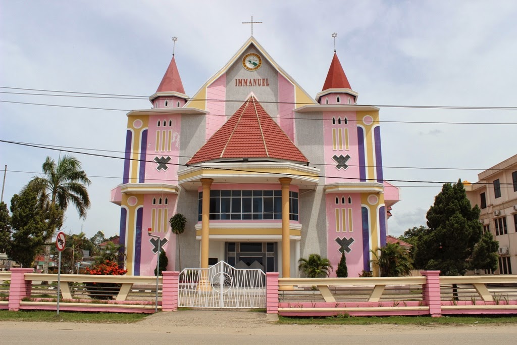 Gambar Indahnya Gereja Kota Sorong Kumpulan Logo Lambang Immanuel Berada