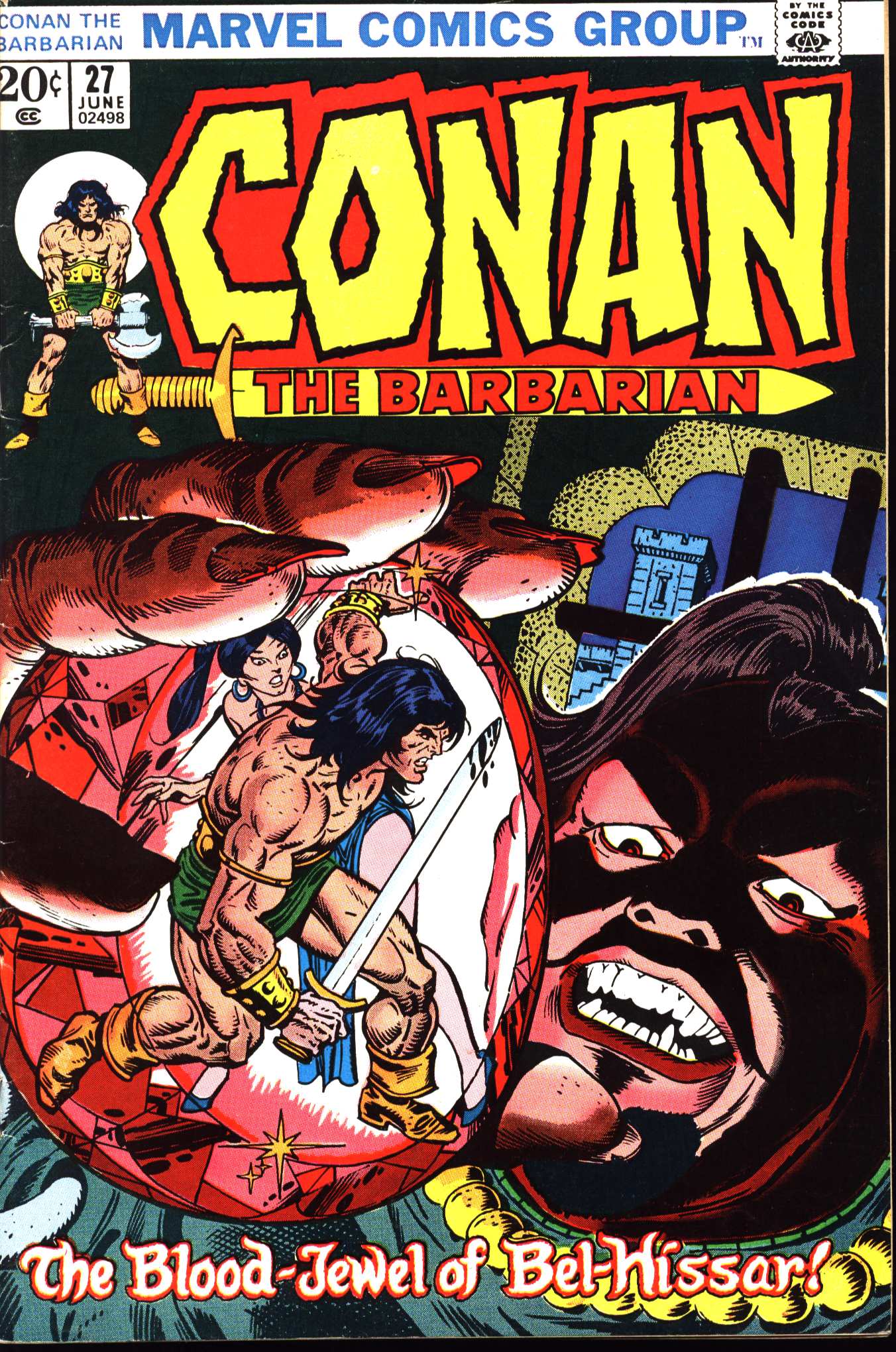 Read online Conan the Barbarian (1970) comic -  Issue #27 - 1