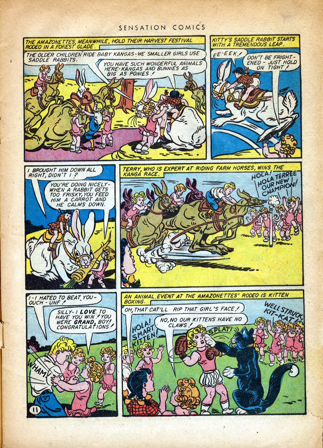 Read online Sensation (Mystery) Comics comic -  Issue #37 - 13