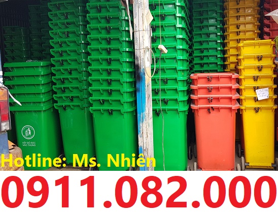 Thùng rác 240 lít chuyên sỉ giá rẻ tại vĩnh long- thùng rác nhựa nhập khẩu (Ảnh 2)