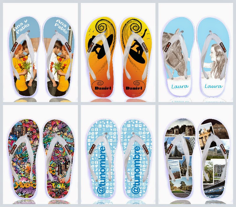 Yo ya tengo mis Rookies! Chanclas personalizadas, únicas y originales Con niños en la mochila