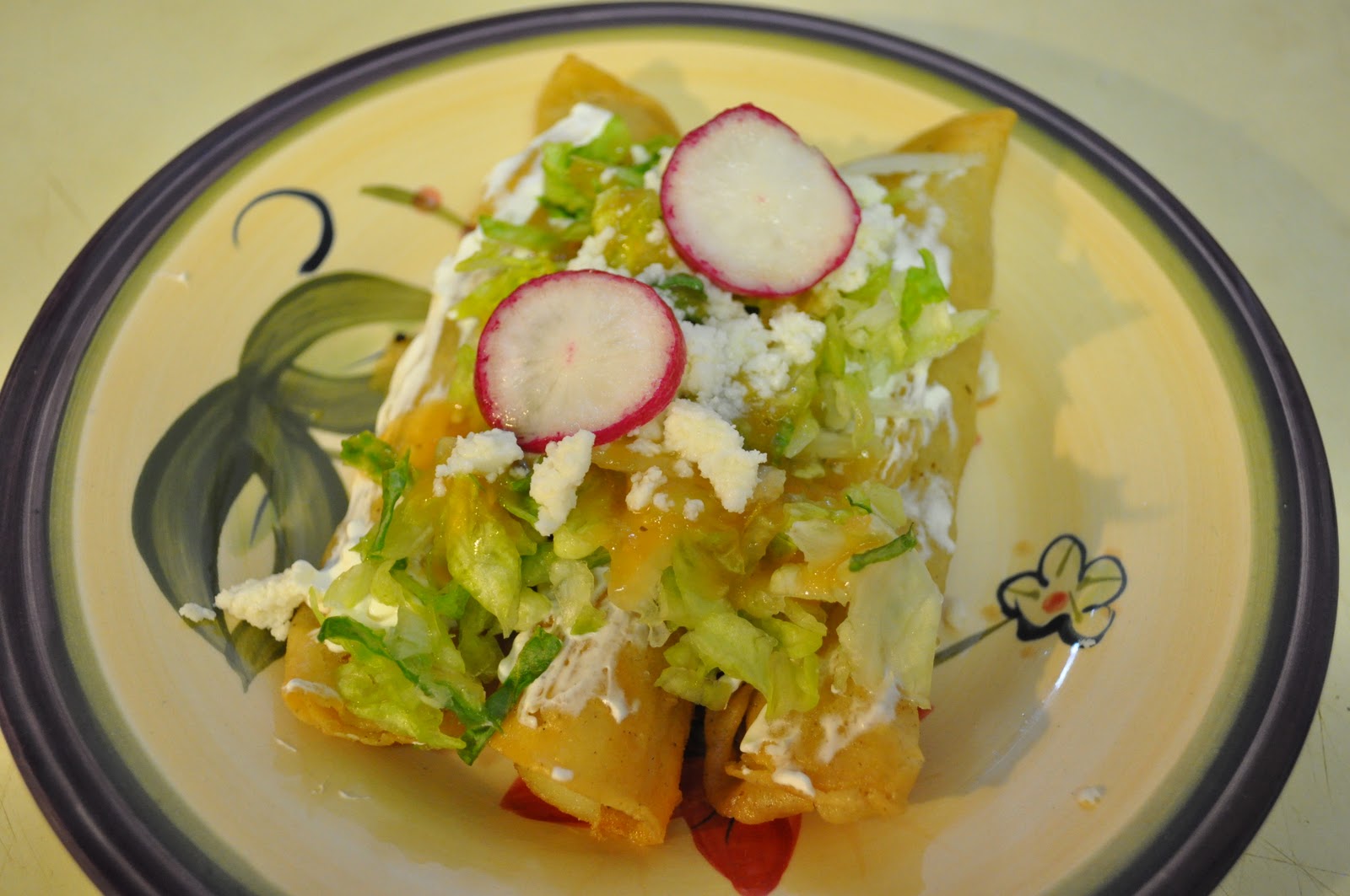 365 días de platillos mexicanos Tacos dorados