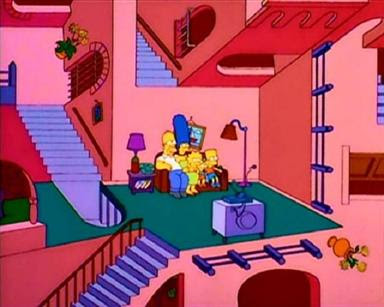 Escher y Los Simpsons