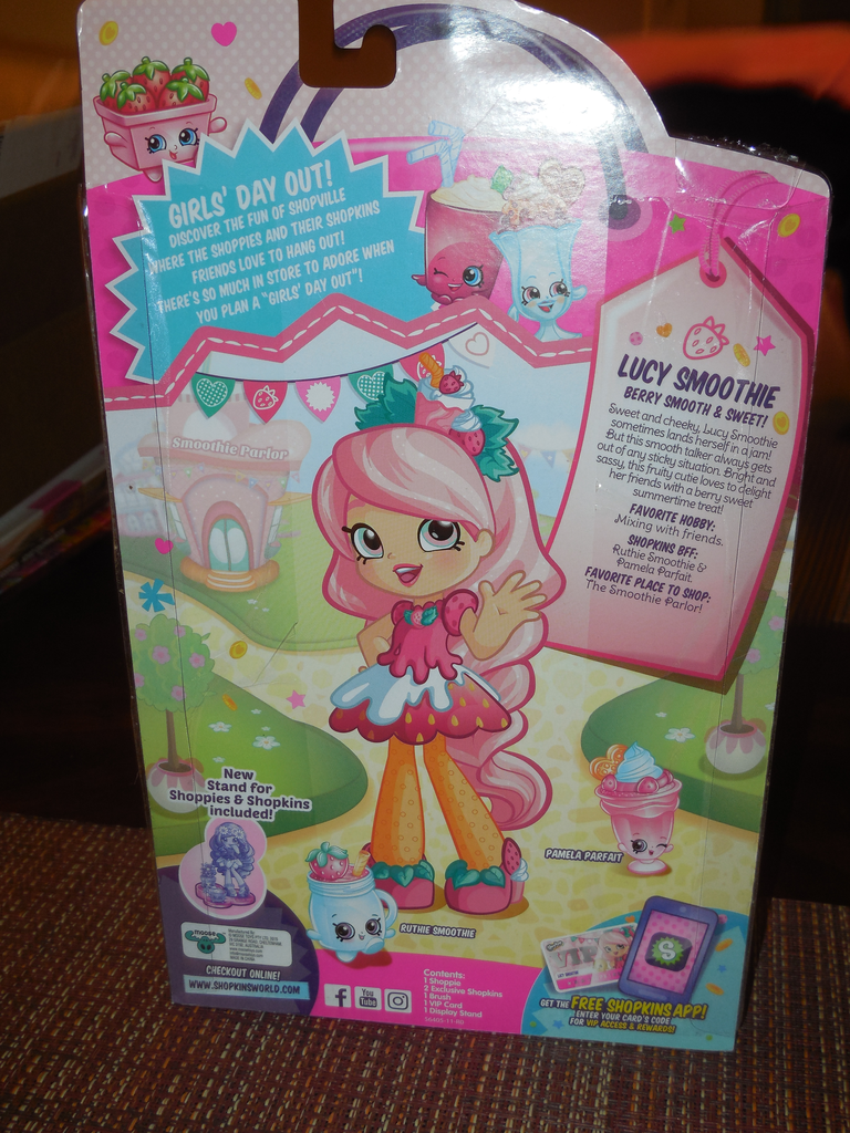 shopkins shoppies lucy smoothie