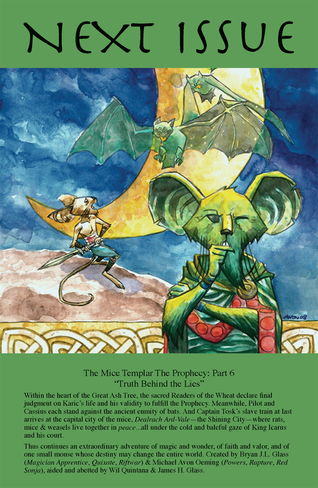 Read online The Mice Templar Volume 1 comic -  Issue #5 - 30