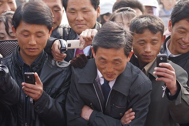 mobile phones in north korea