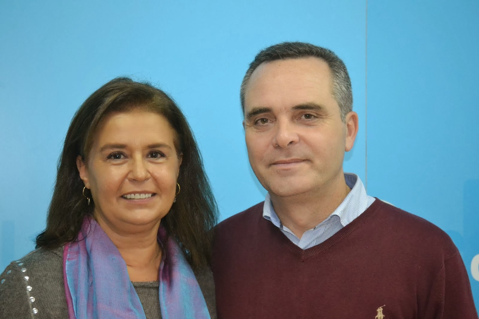 Lola Rodriguez y Juan Bueno en el Congreso de Palomares