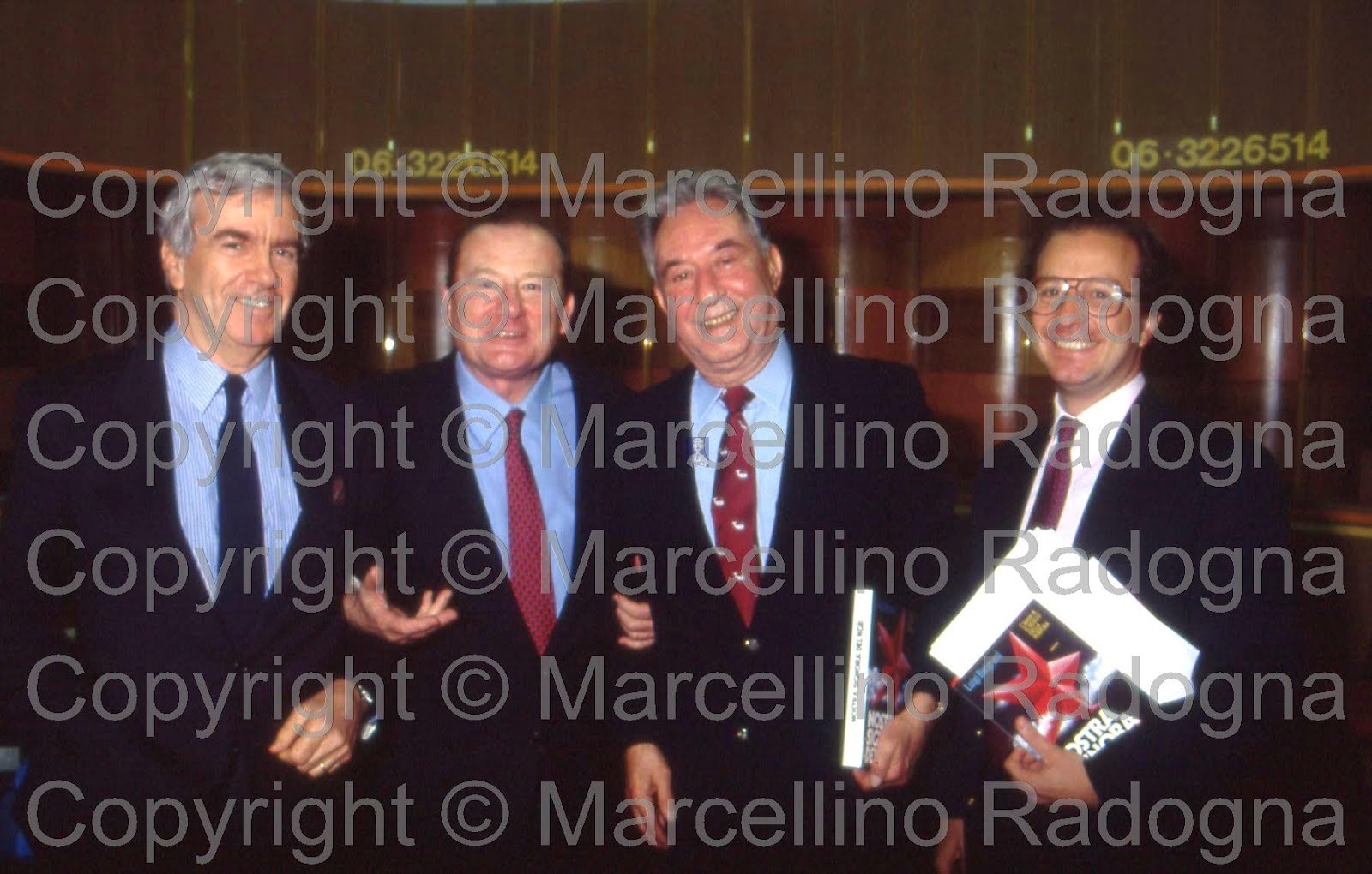 Marcellino Radogna Fotonotizie per la stampa gen.Luigi Caligaris con