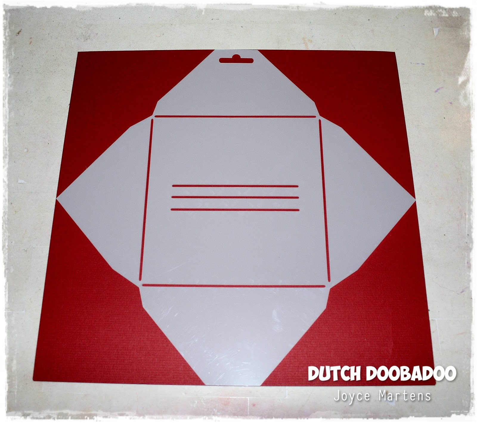 spiraal Speel Misleidend Dutch Doobadoo: Vierkante enveloppen maken