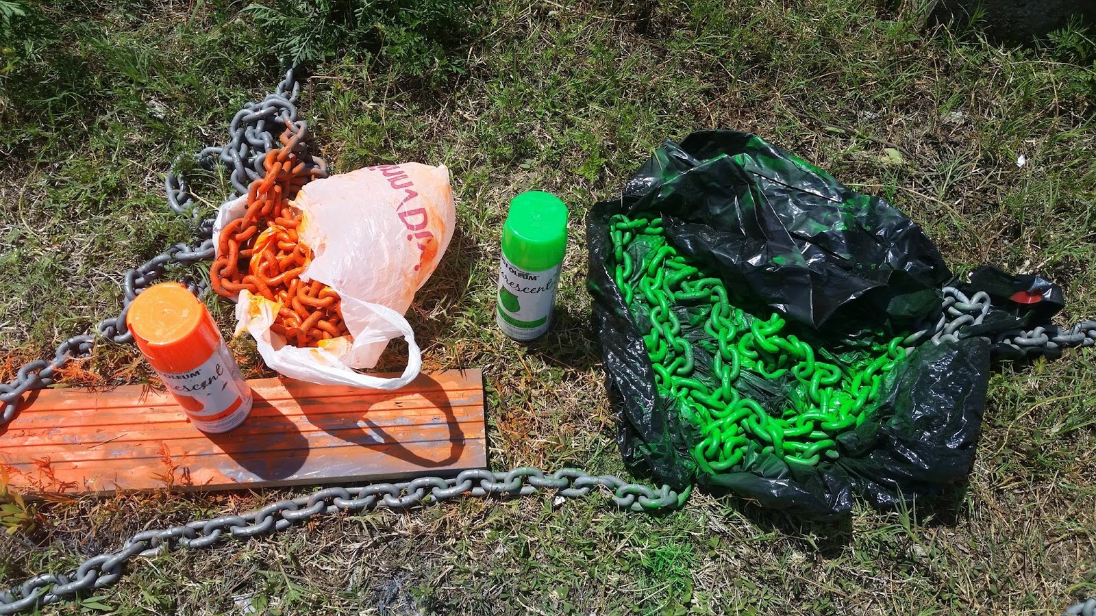 Sailing Whimsy Marking anchor chain