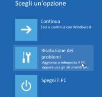 Riparazione avvio Windows 8