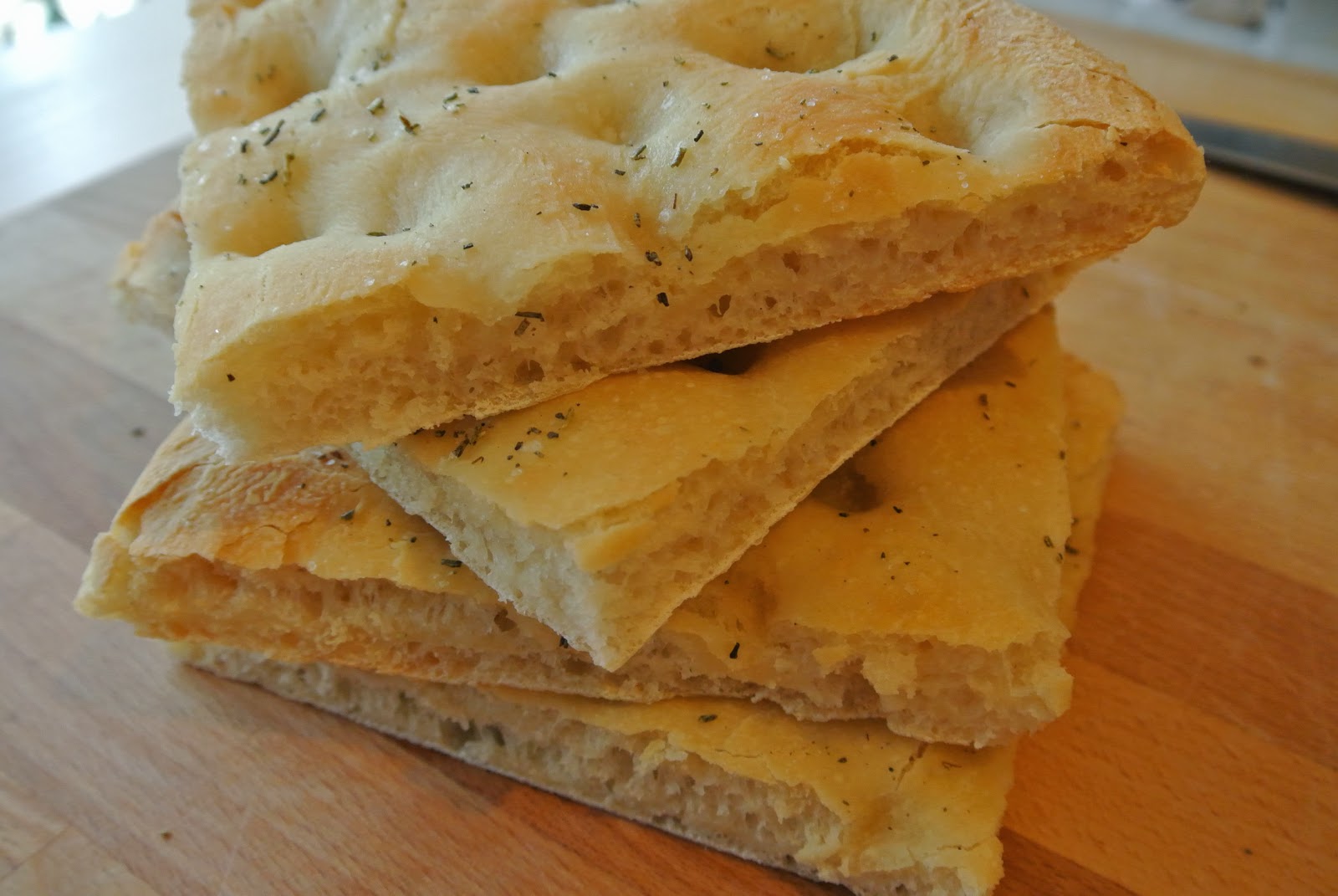 focaccia con lievito madre