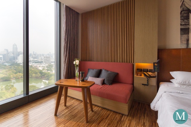 SO Comfy Room Wood Element at SO Sofitel Bangkok