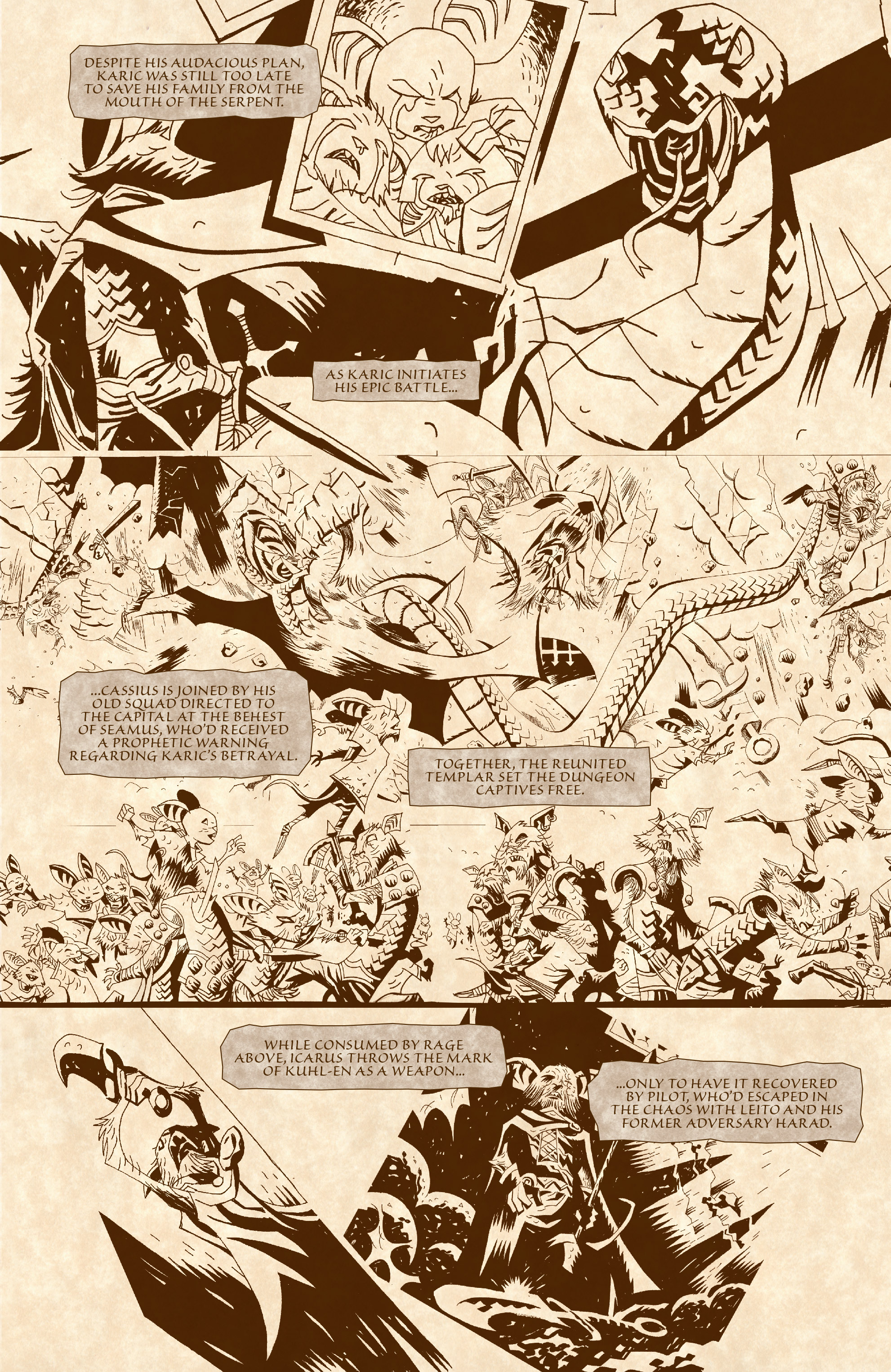 The Mice Templar Volume 3: A Midwinter Night's Dream issue TPB - Page 33