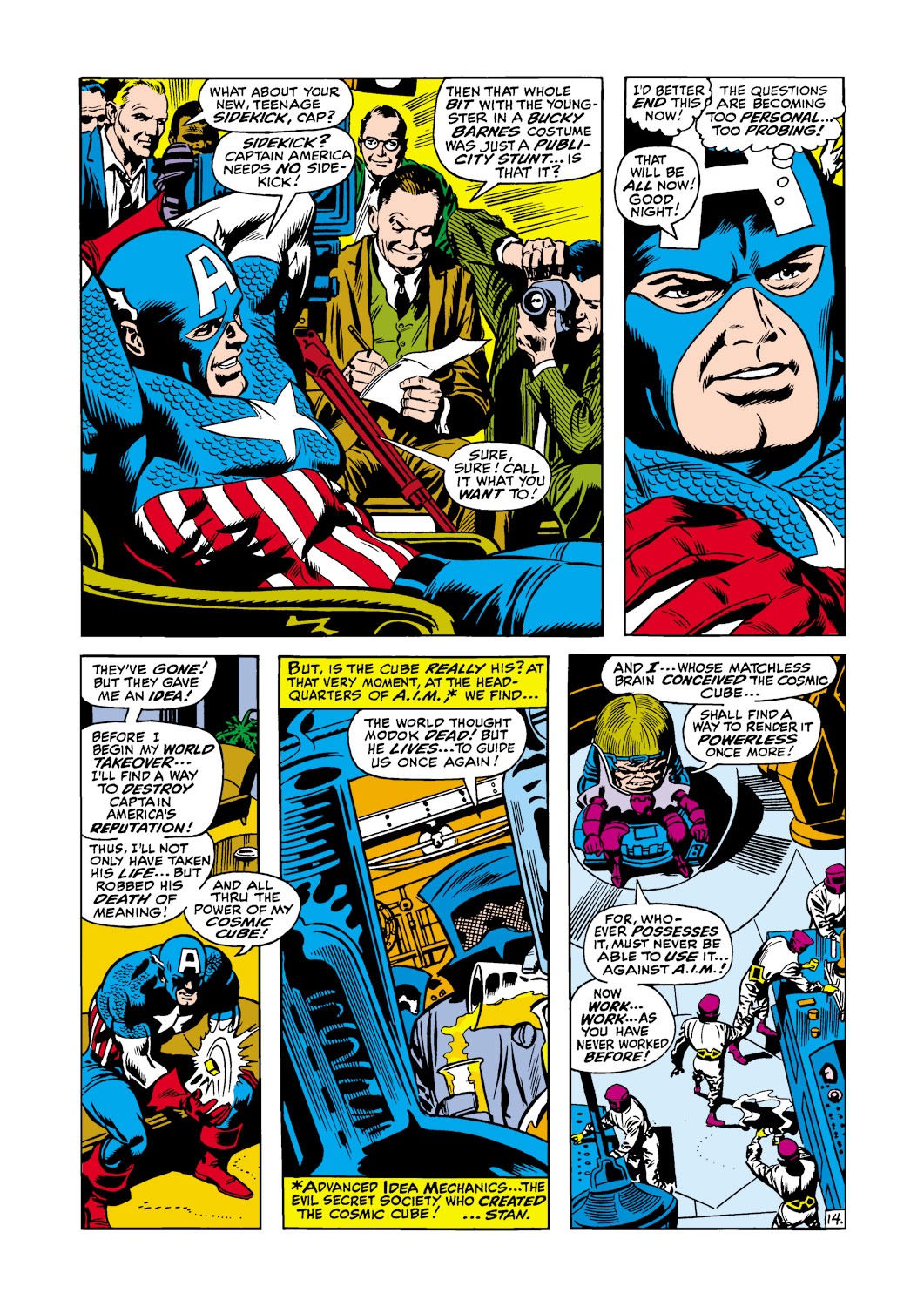 Captain America (1968) Issue #117 #31 - English 15