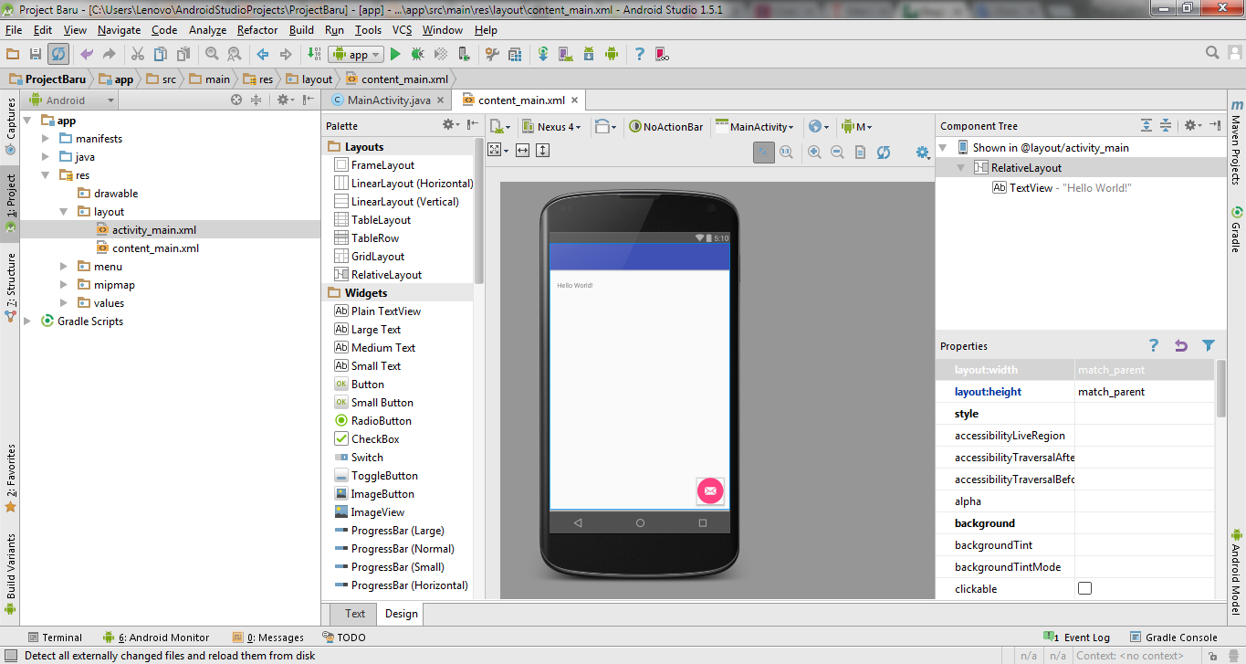 Cara Membuat Project Android Pada Android Studio