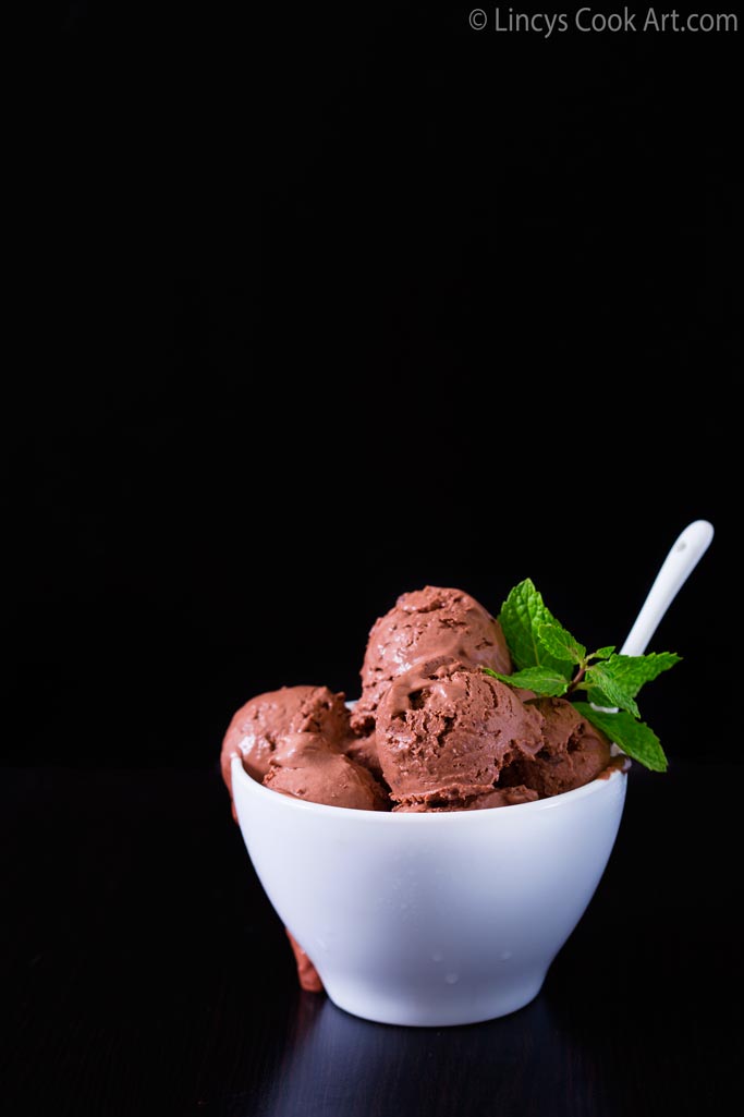 Easy Chocolate Ice cream recipe