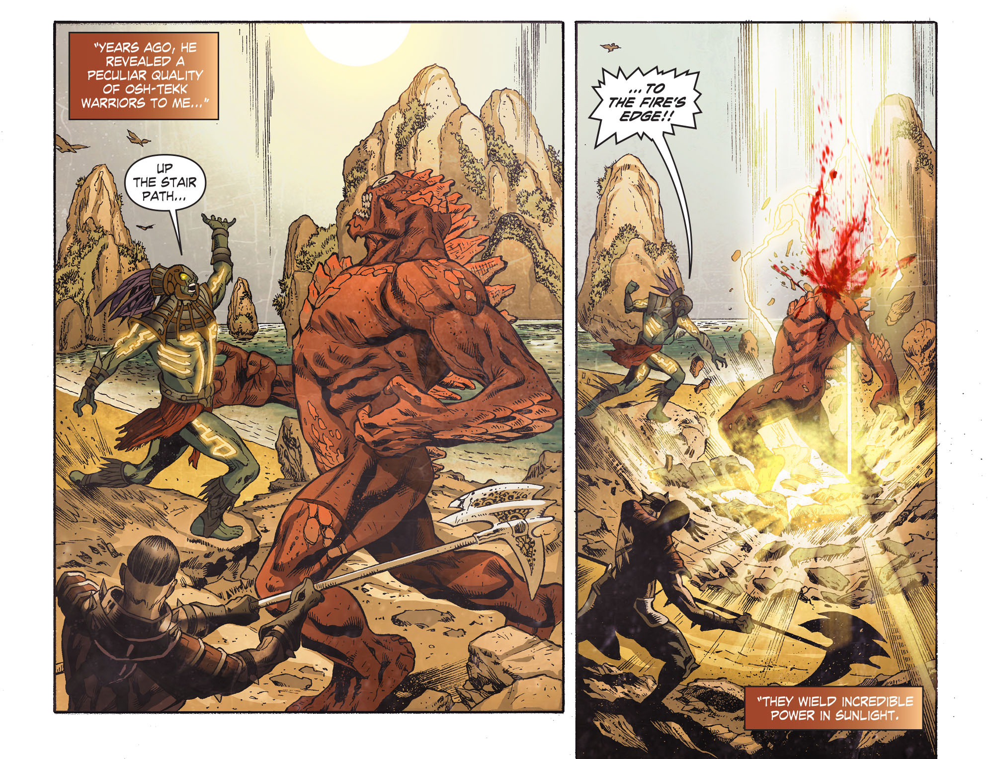 Read online Mortal Kombat X [I] comic -  Issue #7 - 8