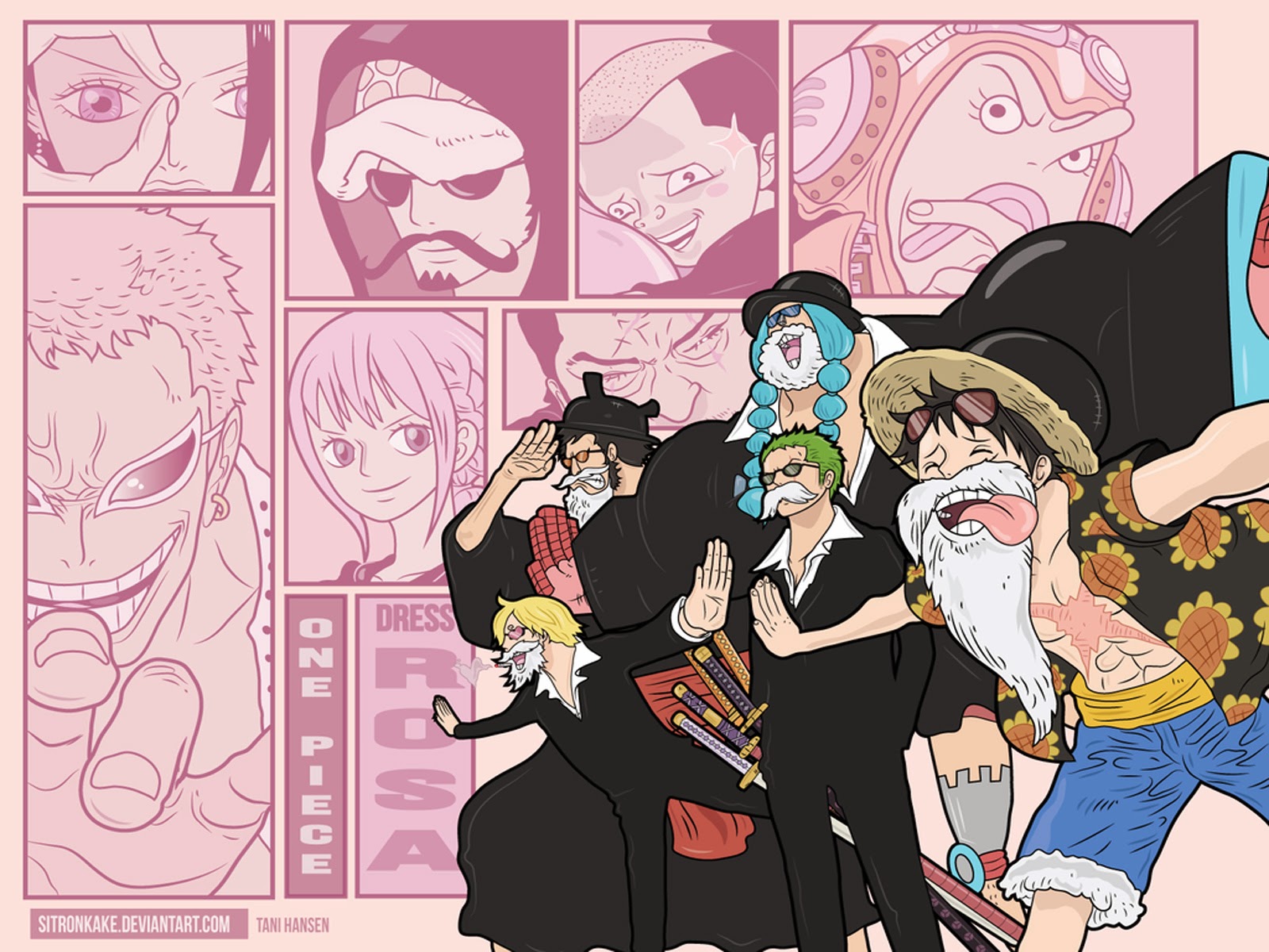 Daftar Wallpaper One Piece Dressrosa | Download Kumpulan Wallpaper Black