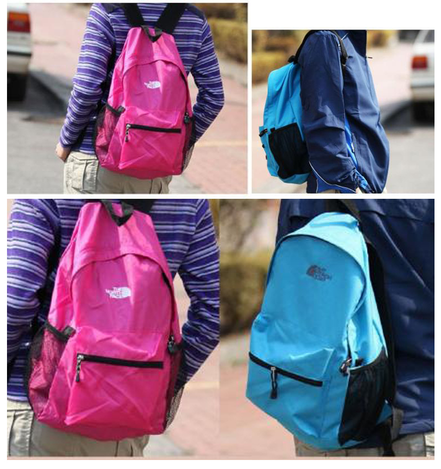north face folding backpack