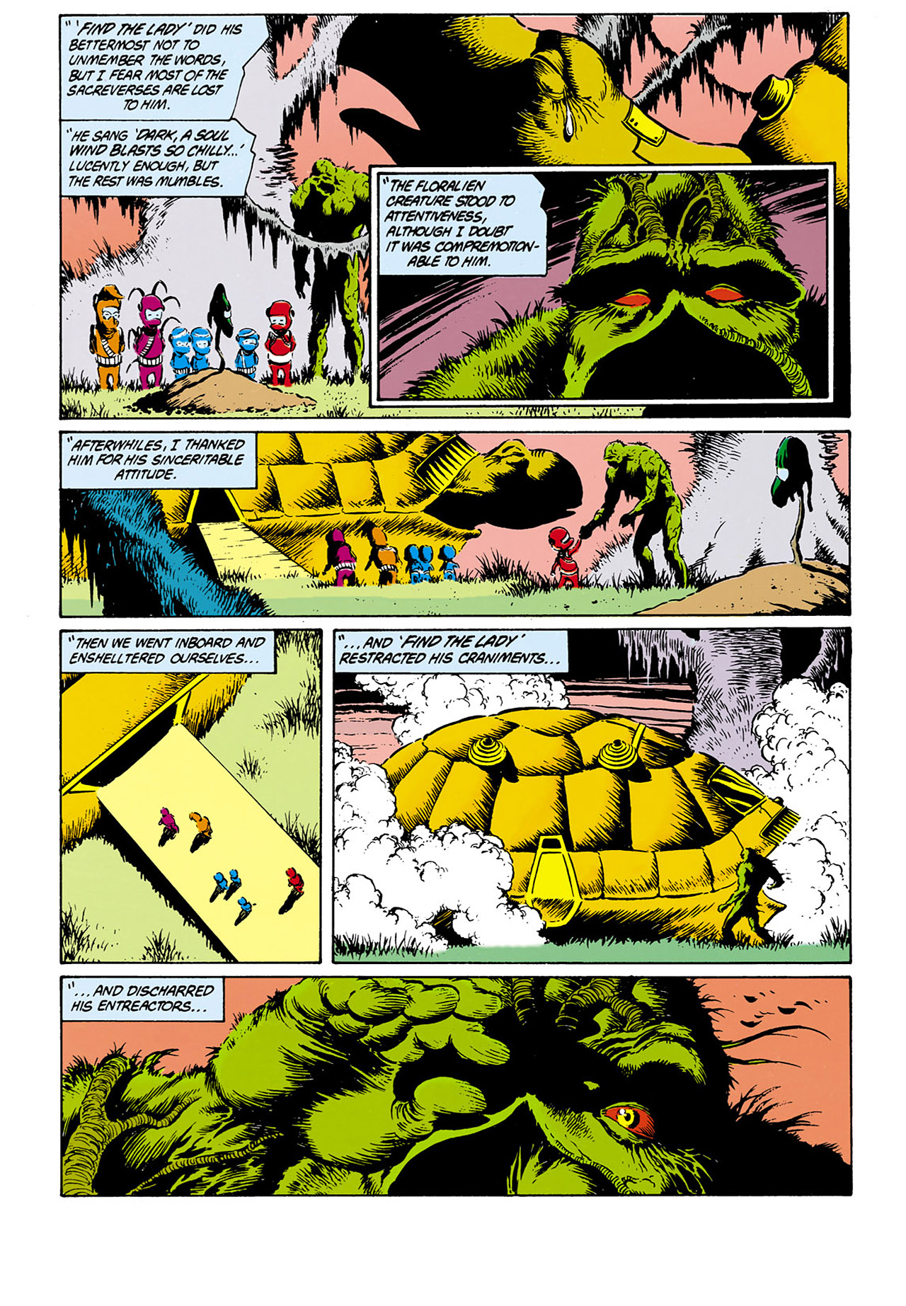 Read online Swamp Thing (1982) comic -  Issue #32 - 23