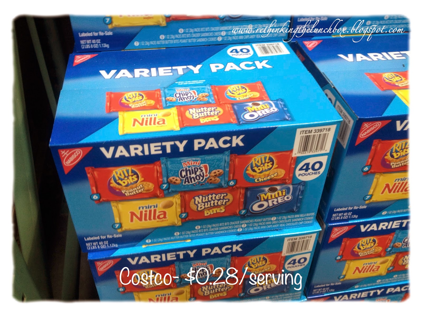 Rethinking the Lunch Box: Buying snacks in bulk ... worth it or not? (part 1)