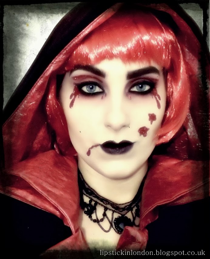 Lipstick in London: Halloween Vampire Makeup
