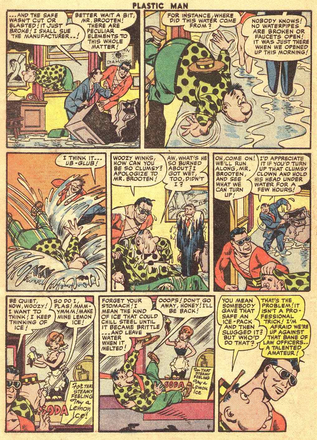 Read online Plastic Man (1943) comic -  Issue #32 - 7