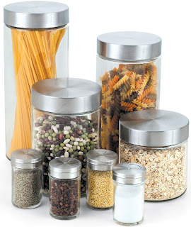 Image: Clear Glass Canisters