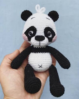 PATRON GRATIS OSO PANDA AMIGURUMI 38469