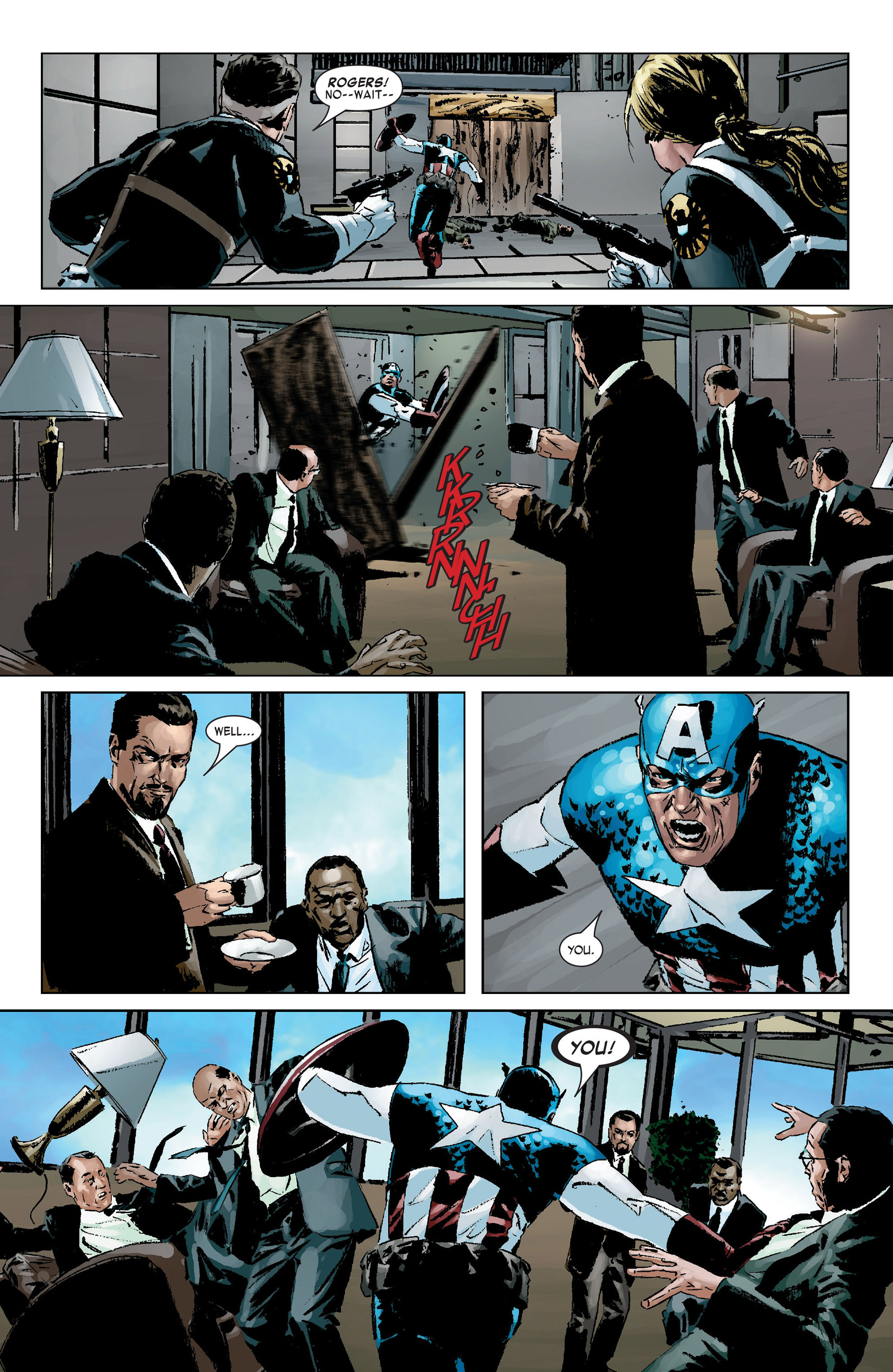 Read online Captain America (2005) comic -  Issue #9 - 17