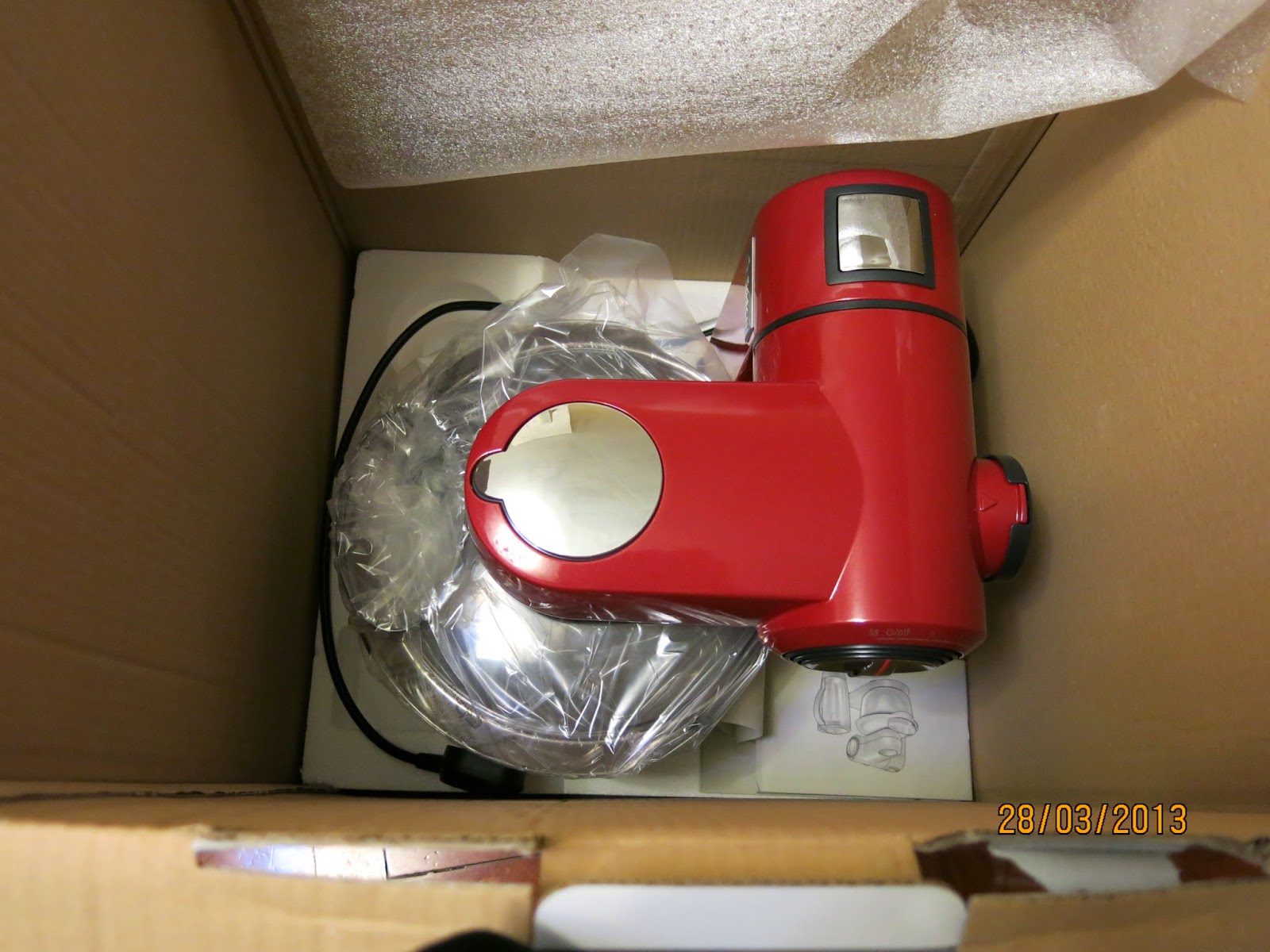 Bosch Mum 8 廚師機: Bosch Mum 8 開箱文