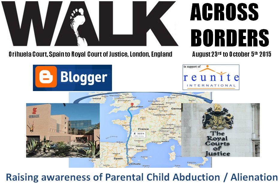 Walk Across Borders - Supporting Reunite International Child Abduction Centre