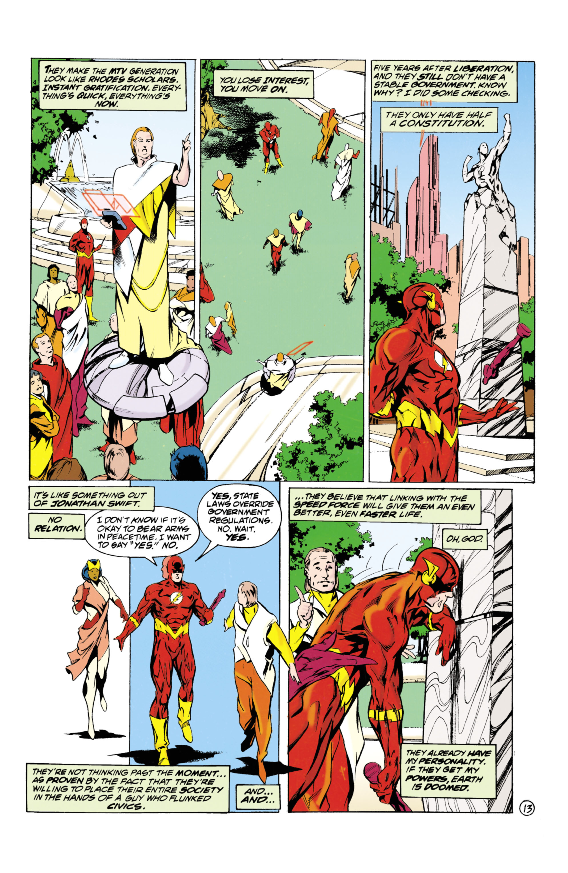 The Flash (1987) issue 113 - Page 14