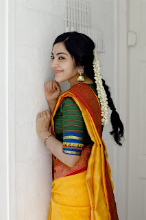 Anchor Vj Ramya Glam Yellow Saree Photoshoot Stills Anchor Vj Ramya Glam Yellow Saree Photoshoot Stills